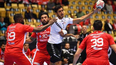 موعد مباراة مصر ضد تونس في نهائي أمم إفريقيا لكرة اليد والقناة المفتوحة الناقلة