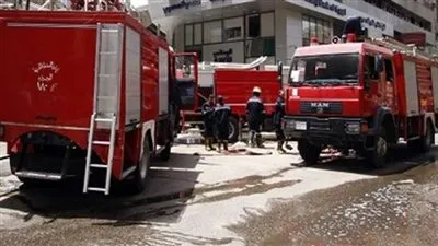 السيطرة على حريق في معرض موبيليا بمدينة نصر
