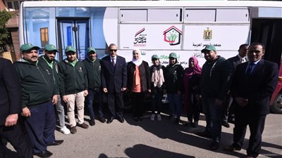 وزيرة التضامن تتفقد وحدة أطفال بلامأوى المتنقلة بالقليوبية 