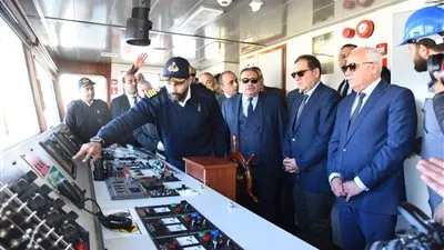 وزير البترول ومحافظ بورسعيد يشهدان تدشين ناقلتي وقود للتموين السفن