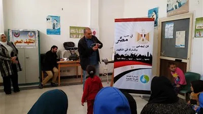 مياه الفيوم تنظم ورشة لتعليم السيدات مبادئ السباكة الخفيفة 