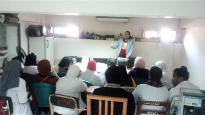 تدريب علمي لطلاب كلية الآثار بالفيوم في متحف آثار بني سويف (صور) 