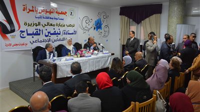 القباج والقاضي يتفقدان عدد من المؤسسات بمركز سمالوط (صور) 