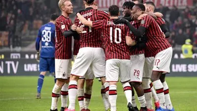 أهداف مباراة - ميلان 4 × 2 تورينو | ربع نهائي كأس إيطاليا