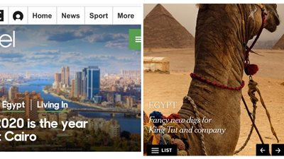 الصحافة العالمية تضع مصر ضمن الأفضل سياحيا في 2020