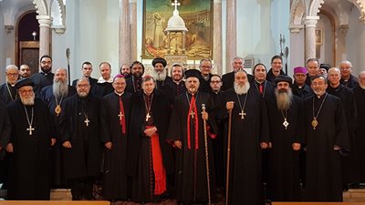 أغناطيوس يوسف الثالث يلتقي بأعضاء اللجنة الدولية للحوار اللاهوتي