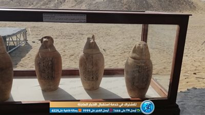 تفاصيل اكتشاف التوابيت الأثرية الجديدة في المنيا (فيديو وصور)