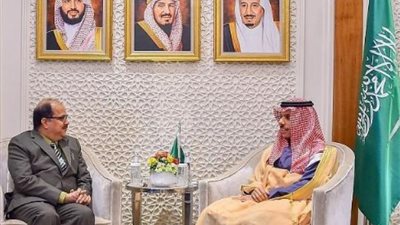 فيصل بن فرحان يستقبل سفير الهند لدى المملكة