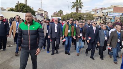 بدء كرنفال أسبوع فتيات الجامعات المصرية بشوارع الفيوم (فيديو وصور)  