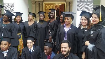 حفل تخرج الدفعة الثانية من البرنامج الرئاسي لتأهيل الشباب الأفريقي (فيديو وصور)