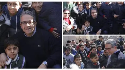 أطفال مدارس عروس الصعيد يبهرون وزير السياحة بثقافتهم 