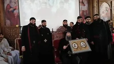 الأنبا بيسنتي يشهد احتفالية اليوبيل الفضي لكنيسة الأنبا أنطونيوس بحلوان