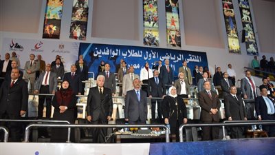 افتتاح فعاليات الملتقى الرياضي الأول للطلاب الوافدين بالجامعات