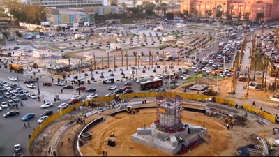 وزارة الإسكان تستعرض أعمال التطوير في ميدان التحرير (فيديو)