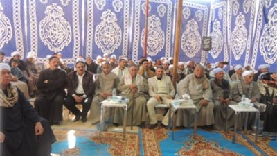 إتمام الصلح بين عائلتين في قنا 