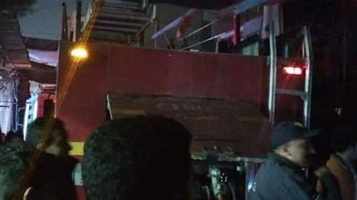 السيطرة على حريق شب في سوق المنيرة بإمبابة