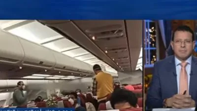 مصري عائد من ووهان: لم نختلط بالصينيين.. وخضعنا للتعقيم اللازم (فيديو)