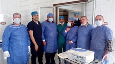 إجراء عملية هي الأولى من نوعها بمستشفى حكومي بالإسماعيلية (صور)
