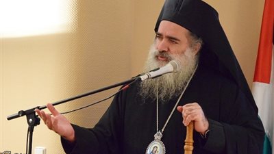 رئيس أساقفة سبسطية يطالب الفلسطينيين بالوحدة والاستقامة 