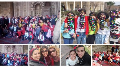 قلعة صلاح الدين تستقبل أعضاء النادي الأهلي والأيتام في ذكرى الشهداء 