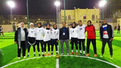 تأهل فريق كرة القدم الخماسي لجامعة عين شمس لدور الثمانية