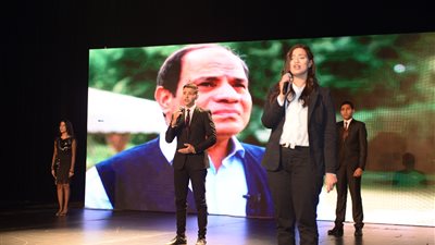 مؤتمر إنجازات الرئيس يطلق أوبريت شكرا ياريس