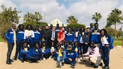 جامعة عين شمس تحتل المركز الثاني في الملتقى الرياضي للوافدين