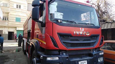 السيطرة على حريق مروع بجوار مستشفى الشفاء في قنا