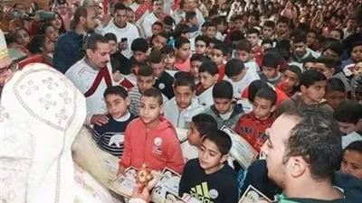 رسامة 184 شماسا من مراحل عمرية مختلفة بدير الأنبا بضابا