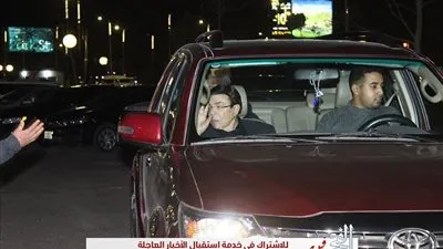 سمير صبري أول حضور عزاء نادية لطفي