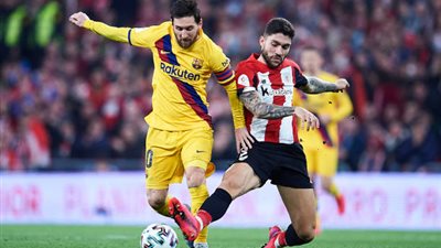 أتليتك بلباو يطرد برشلونة من كأس إسبانيا بهدف +90