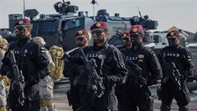 قوات الأمن السعودية تشارك في التمرين التعبوي لـ