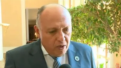 سامح شكري: نتابع التدخلات التركية في الشأن الليبي متابعة حثيثة