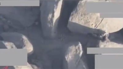 استهداف التحالف ميليشيا الحوثي في نهم باليمن (بالفيديو)