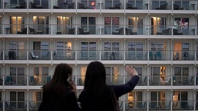 هونج كونج ترفع الحجر الصحي عن السفينة السياحية المحتجزة