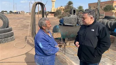 بسبب النظافة.. محافظ البحر الأحمر يقيل رئيس قرية الزعفرانة