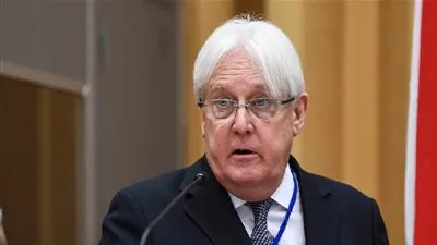 غريفثس: المجتمع الدولي يرفض ممارسات جماعة الحوثيين