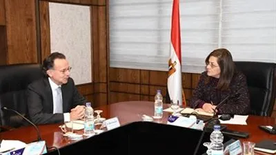 وزيرة التخطيط تلتقى مدير مكتب بنك التنمية لبحث سبل التعاون 