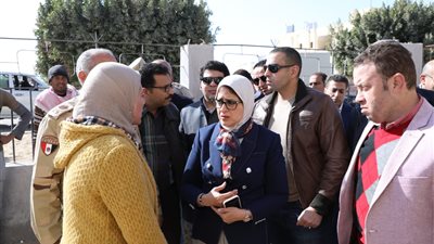 وزيرة الصحة توجه بسرعة إنهاء أعمال تطوير وحدة 