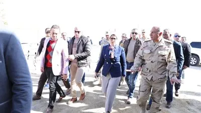 وزيرة الصحة توجه بتدريب العاملين بوحدة 