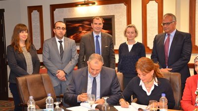 محافظة الإسماعيلية توقع اتفاقية تعاون مع البنك الأوروبي 