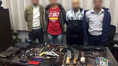 سقوط عصابة تثبيت المواطنين داخل 