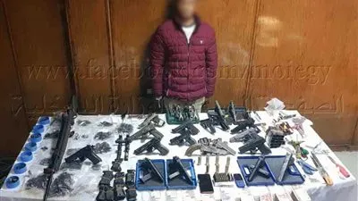 ضبط ورشة لتصنيع الأسلحة النارية في الجيزة
