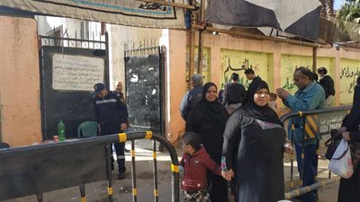 توافد المواطنين للإدلاء بأصواتهم في الانتخابات التكميلية بالجيزة (فيديو)