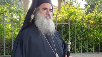 المطران عطا الله حنا: فلسطين قضية كل إنسان حر