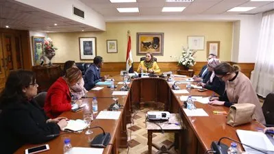 وزيرة التضامن تبحث تعزيز التعاون مع برنامج الأغذية العالمي