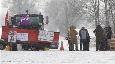 كندا قلقة بشأن احتجاجات السكك الحديدية وتستبعد إرسال الشرطة