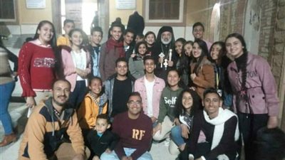 مطران سوهاج يشارك في حفلة دار العائلة المقدسة للرعاية (صور) 