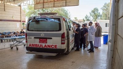  منظمة الصحة العالمية تقدم سيارات إسعاف في إقليم كردستان العراق