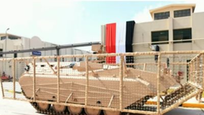 العصار: السيسي وجه بتطوير مدرعة معينة بمواصفات جديدة